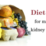 Diet chart for men with kidney problems